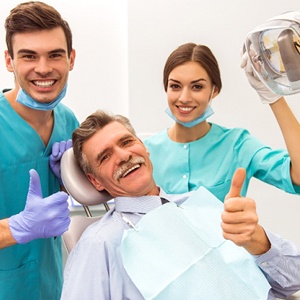 Dental patient in Michigan City