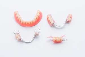 examples of different types of dentures in Michigan City
